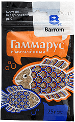 Гаммарус измельченный